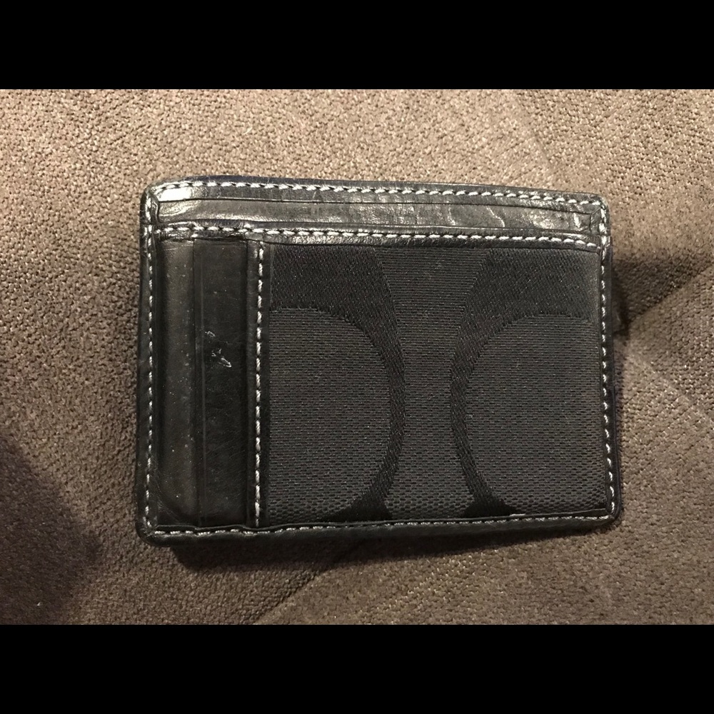 Coach men’s card holder